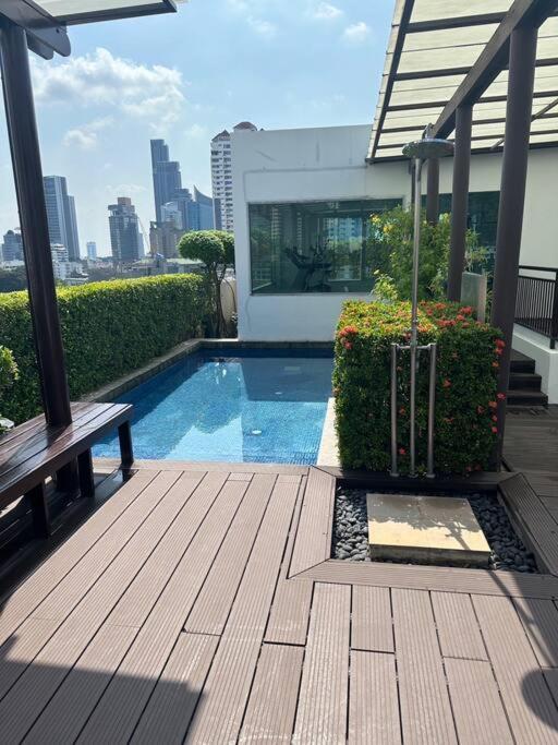 Delightful Condo In Central Location At Sukhumvit 49 Bangkok Exteriör bild